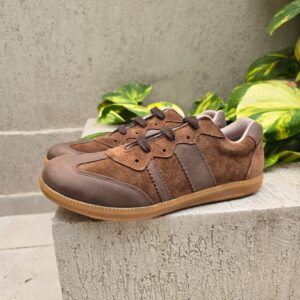 ZAPATILLAS GAMUZA Y CUERO